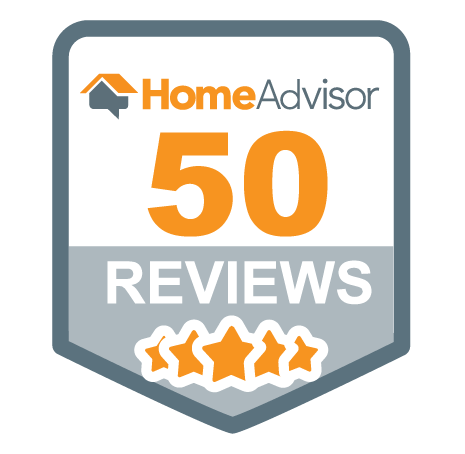 50 5 Star Reviews on Home Advisor